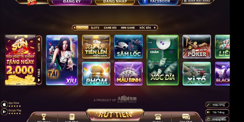 Tổng quan cơ bản về sảnh SUNWIN
